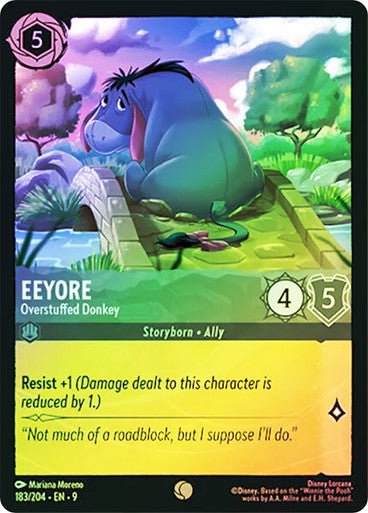 Eeyore - Overstuffed Donkey (Cold Foil) - Con T de Tlacuache - Ravensburger