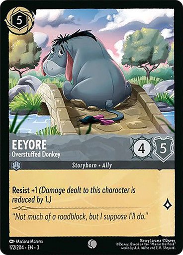 Eeyore - Overstuffed Donkey (Non - foil) - Con T de Tlacuache - Ravensburger