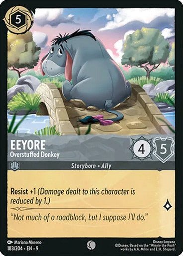 Eeyore - Overstuffed Donkey (Non - foil) - Con T de Tlacuache - Ravensburger