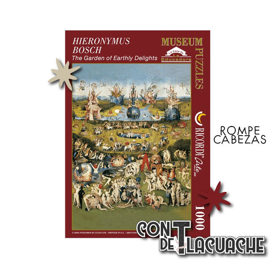 El Bosco - Jardín De Las Delicias (1000piezas) | Ricordi - Con T de Tlacuache - Ricordi