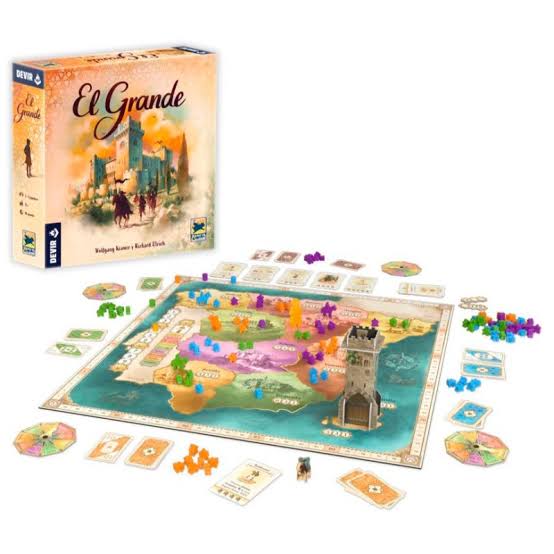 El Grande | Devir - Con T de Tlacuache - Rio Grande Games