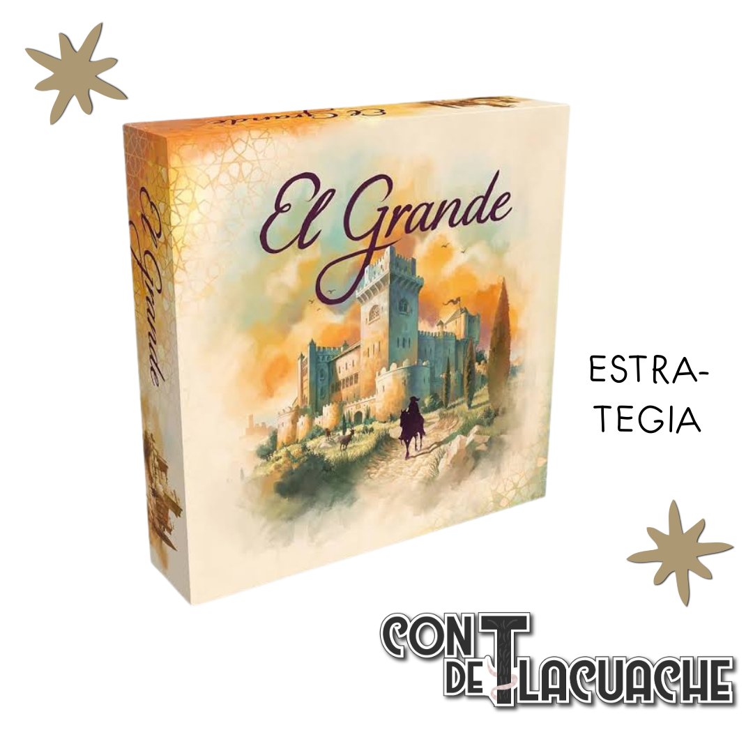 El Grande | Devir - Con T de Tlacuache - Rio Grande Games