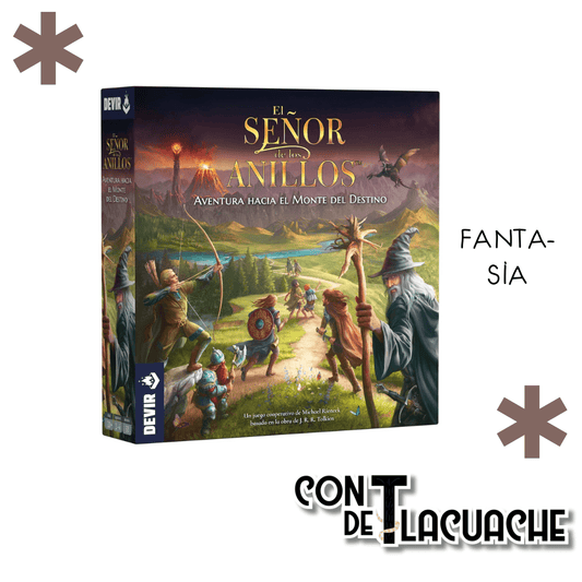 El Señor de los Anillos Aventura Hacia el Monte del Destino | Devir - Con T de Tlacuache - Con T de Tlacuache