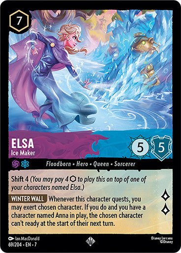 Elsa - Ice Maker (Non - foil) - Con T de Tlacuache - Ravensburger