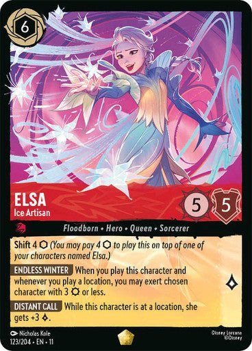 Elsa (Non - foil) | Ravensburger - Con T de Tlacuache - Ravensburger