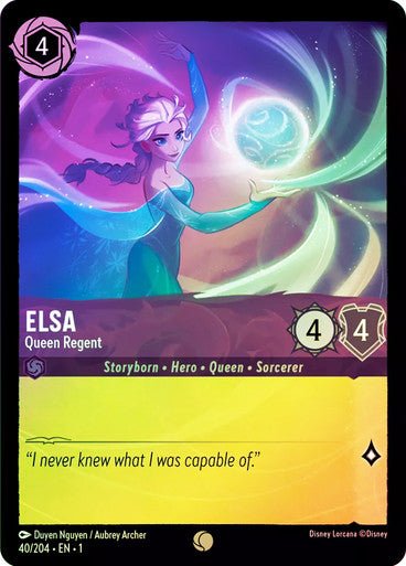 Elsa - Queen Regent ( Cold Foil ) - Con T de Tlacuache - Ravensburger