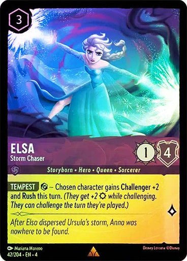 Elsa - Storm Chaser ( Cold Foil ) | Ravesburger - Con T de Tlacuache - Ravensburger