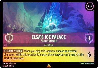 Elsa's Ice Palace - Place of Solitude (Cold Foil ) - Con T de Tlacuache - Ravensburger