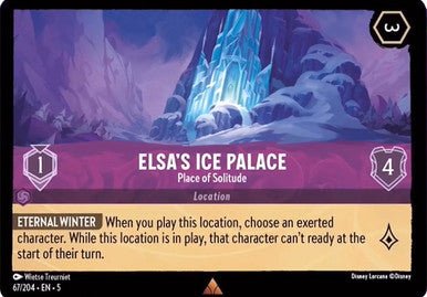 Elsa's Ice Palace - Place of Solitude (Non - foil ) - Con T de Tlacuache - Ravensburger