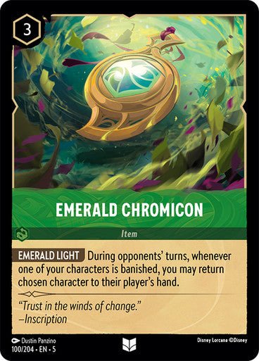 Emerald Chromicon (Non - foil ) - Con T de Tlacuache - Ravensburger