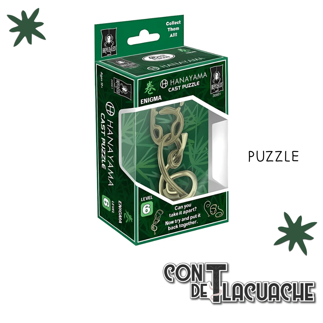 Enigma Lvl 6 | Hanayama - Con T de Tlacuache - Con T de Tlacuache