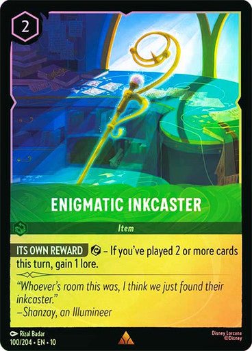 Enigmatic Inkcaster (Cold Foil) - Con T de Tlacuache - Ravensburger