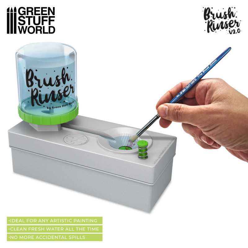 Enjuagador De Pinceles Brush Rinser 250Ml | Green Stuff World - Con T de Tlacuache - Green Stuff World