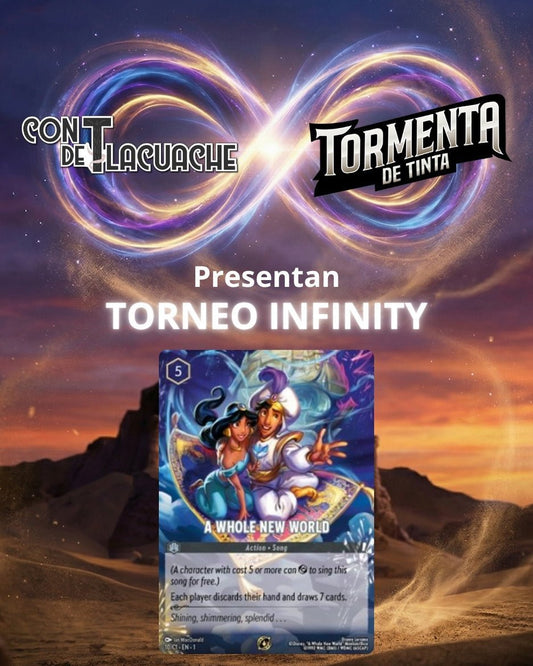 Entrada Infinity Tormenta de Tinta - Con T de Tlacuache - Con T de Tlacuache