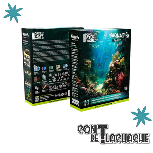 Environment Set - Acuatico/ Aquatic | Green Stuff World - Con T de Tlacuache - Green Stuff World
