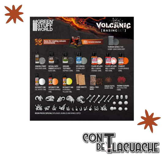 Environment Set - Lava | Green Stuff World - Con T de Tlacuache - Green Stuff World