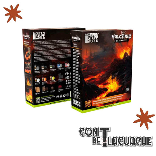 Environment Set - Lava | Green Stuff World - Con T de Tlacuache - Green Stuff World