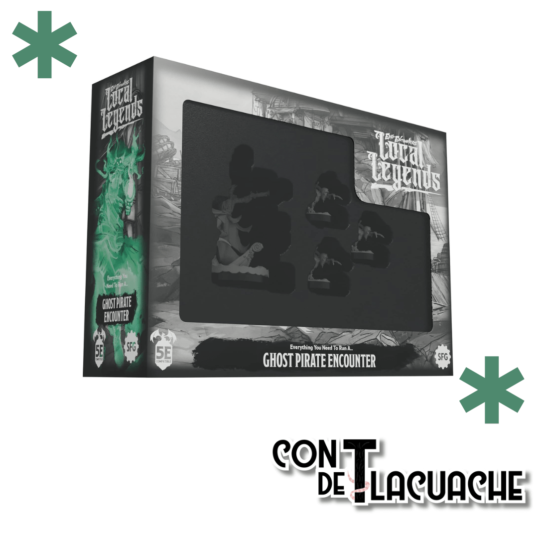 Epic Encounters: Local Legends - Ghost Pirate Encounter | Steamforged Games - Con T de Tlacuache - Con T de Tlacuache