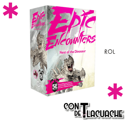 Epic Encounters: Nest of the Dinosaur | Steamforged Games - Con T de Tlacuache - Con T de Tlacuache