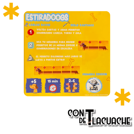 Estiradoogs - Con T de Tlacuache - Con T de Tlacuache