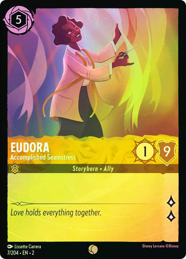 Eudora - Accomplished Seamstress (Cold Foil)