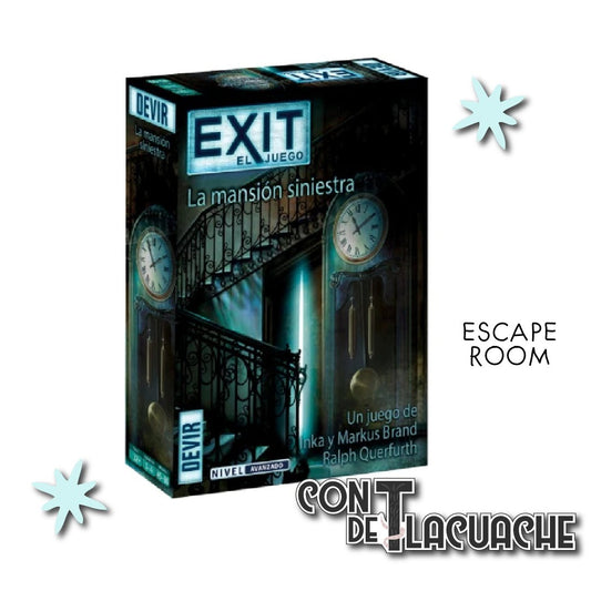 EXIT 11 La Mansión Siniestra Nivel Avanzado | Devir - Con T de Tlacuache - Devir