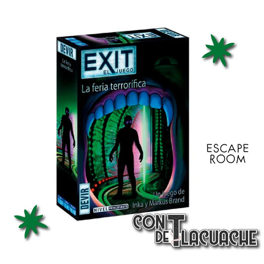EXIT 13 La Feria Terrorífica Nivel Principiante | Devir - Con T de Tlacuache - Devir