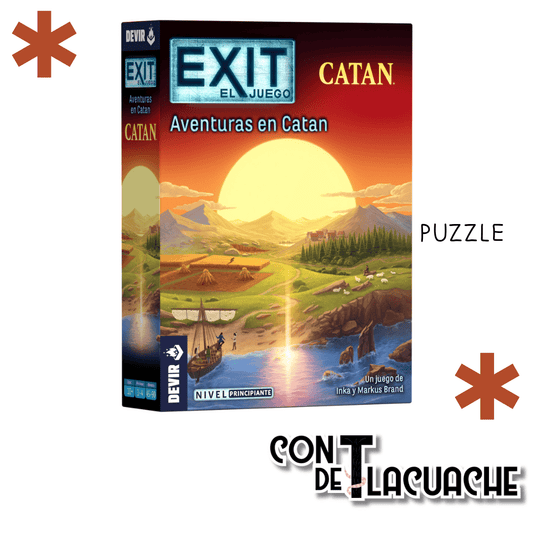 EXIT: Aventuras en Catan – Nivel Principiante | Devir - Con T de Tlacuache - Devir