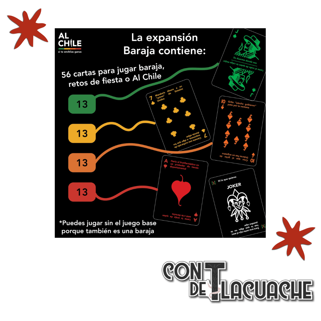 Expansión Baraja Al Chile - Con T de Tlacuache - Con T de Tlacuache