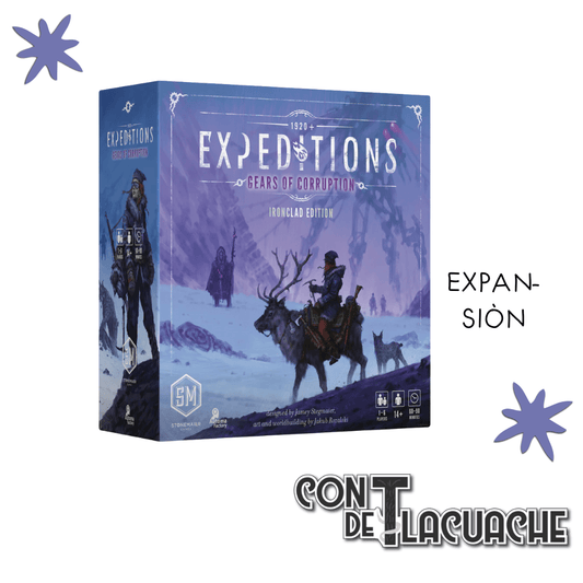 Expeditions: Gears of Corruption Ironclad Edition | STONEMAIER - Con T de Tlacuache - Con T de Tlacuache