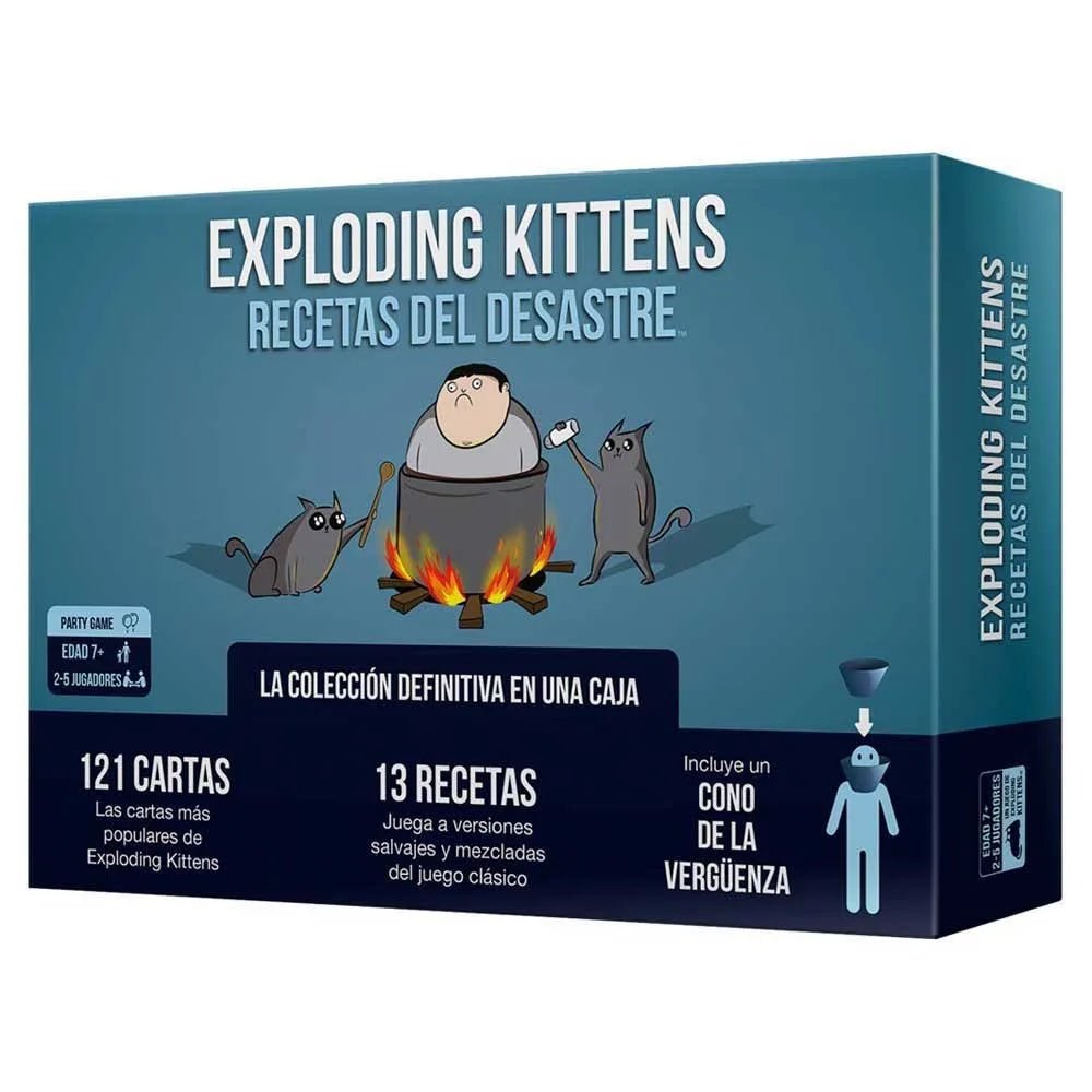 Exploding Kittens - Recetas del desastre | Asmodee - Con T de Tlacuache - Asmodee