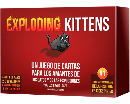 Exploding Kittens | Asmodee Juego de Mesa México