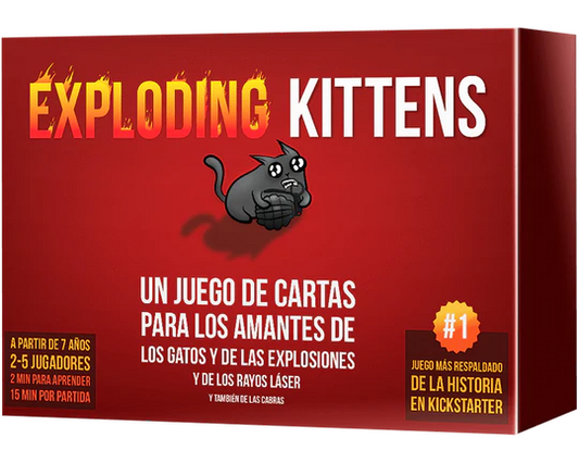 Exploding Kittens | Asmodee Juego de Mesa México
