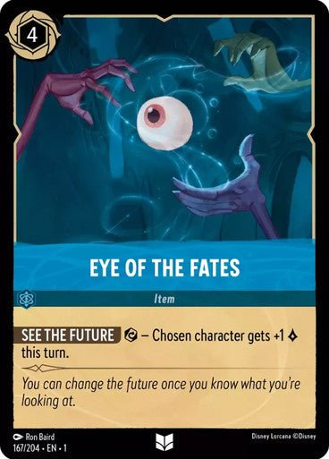 Eye of the Fates ( Non - foil ) - Con T de Tlacuache - Ravensburger