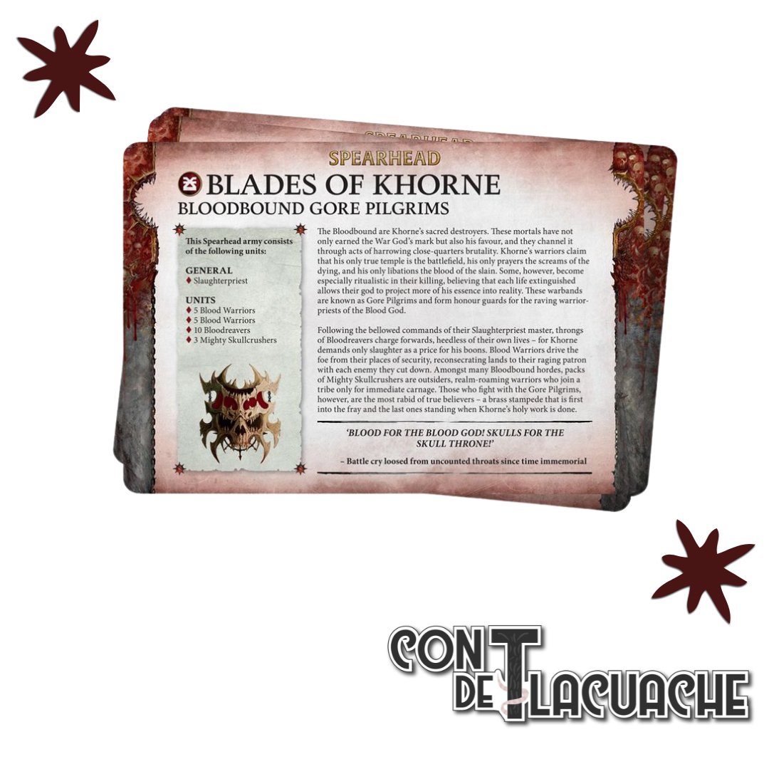 Faction Pack - Blades Of Khorne (Eng) | Games Workshop - Con T de Tlacuache - Games Workshop