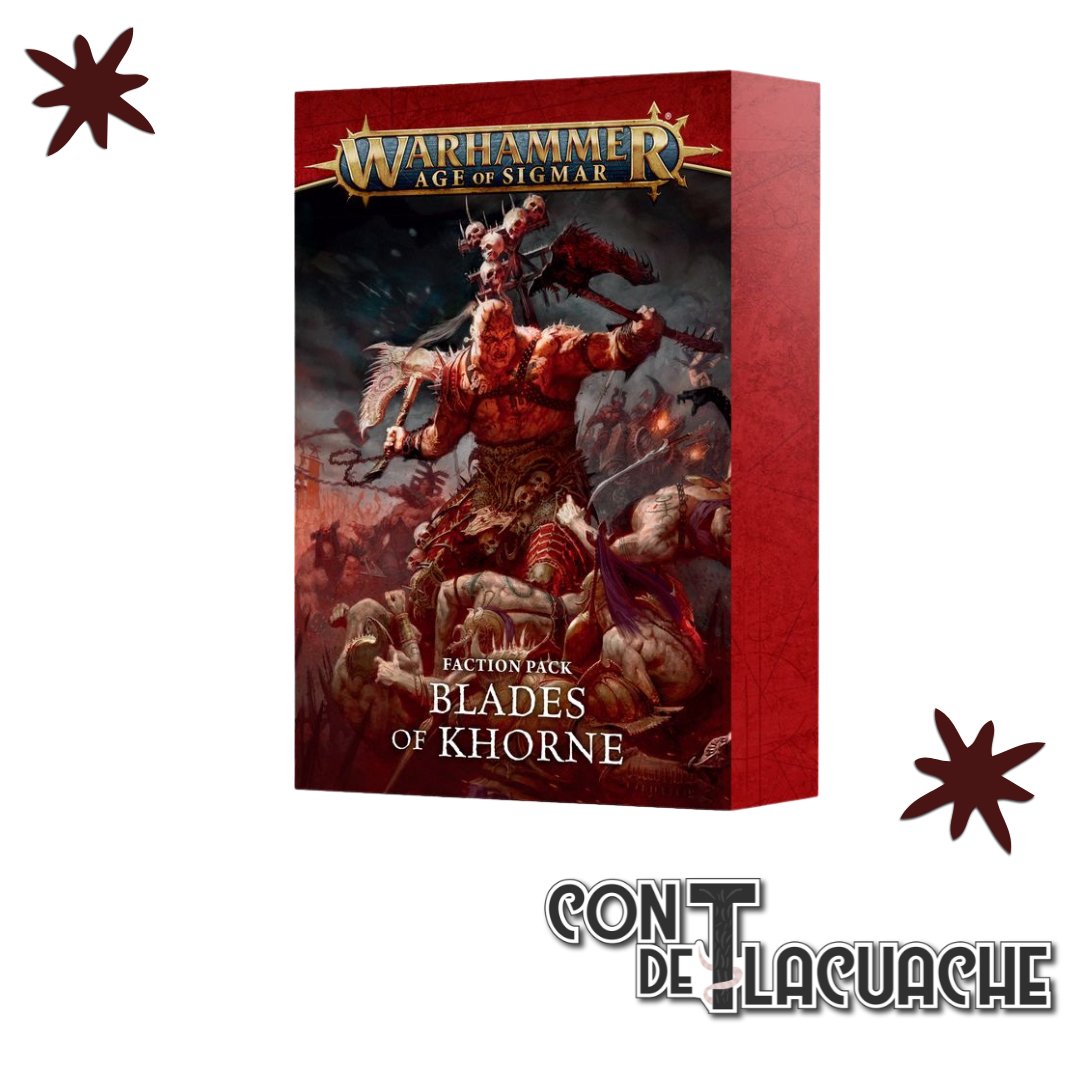 Faction Pack - Blades Of Khorne (Eng) | Games Workshop - Con T de Tlacuache - Games Workshop