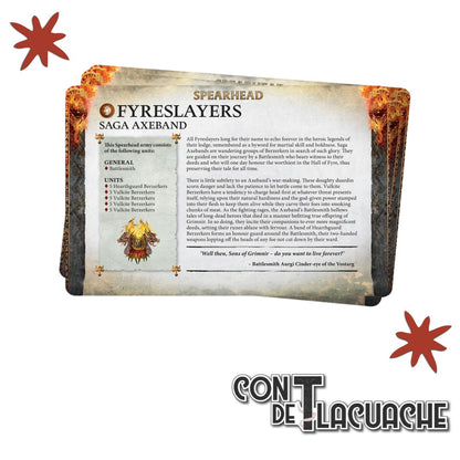 Faction Pack - Fyreslayers (Eng) | Games Workshop - Con T de Tlacuache - Games Workshop