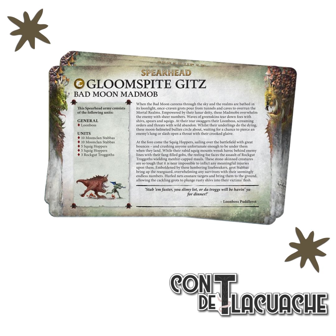 Faction Pack - Gloomspite Gitz (Eng) | Games Workshop - Con T de Tlacuache - Games Workshop