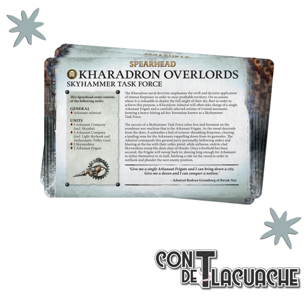 Faction Pack - Kharadron Overlords (Eng) | Games Workshop - Con T de Tlacuache - Games Workshop