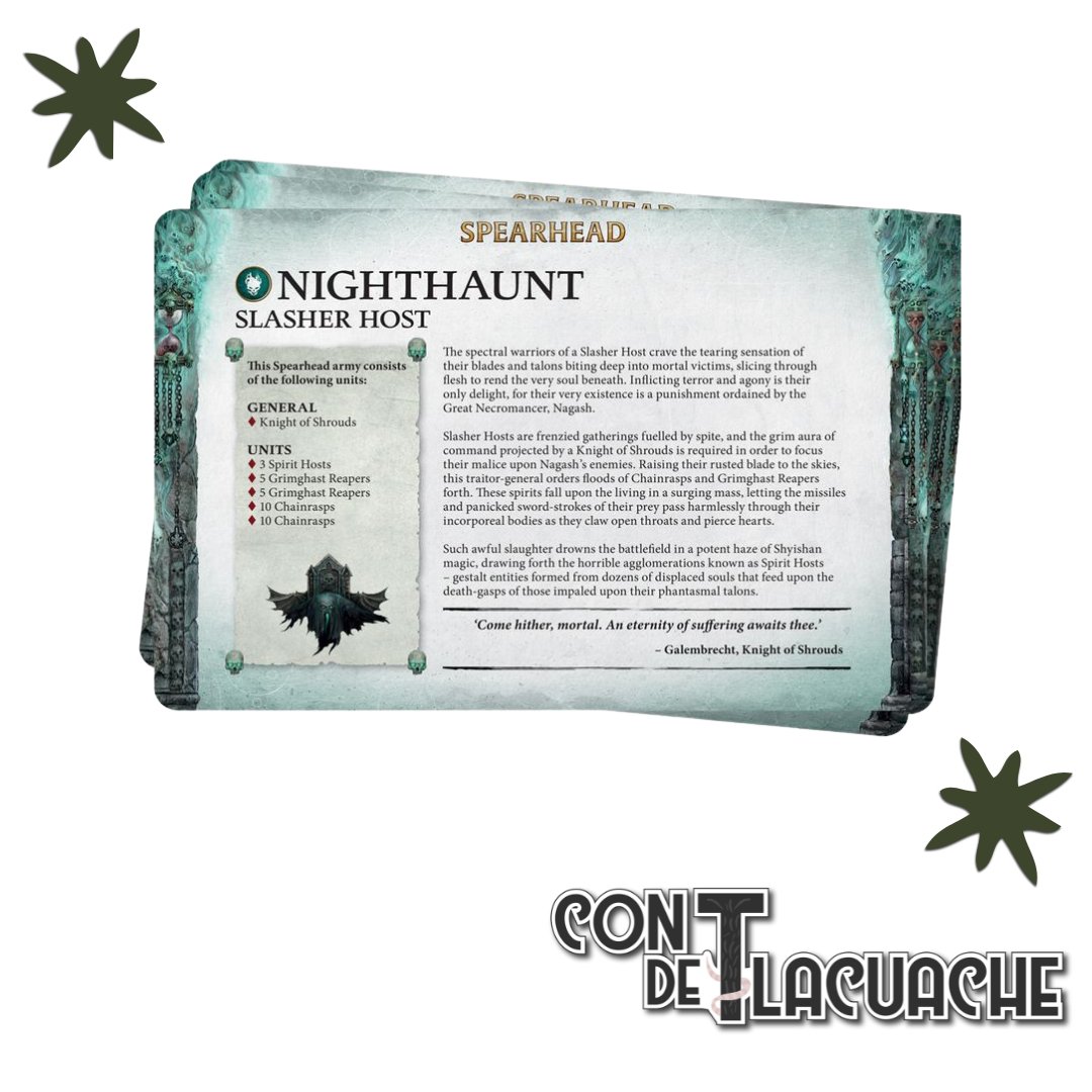 Faction Pack - Nighthaunt (Eng) | Games Workshop - Con T de Tlacuache - Games Workshop