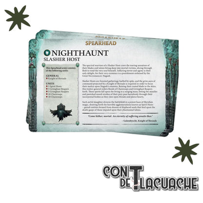 Faction Pack - Nighthaunt (Eng) | Games Workshop - Con T de Tlacuache - Games Workshop