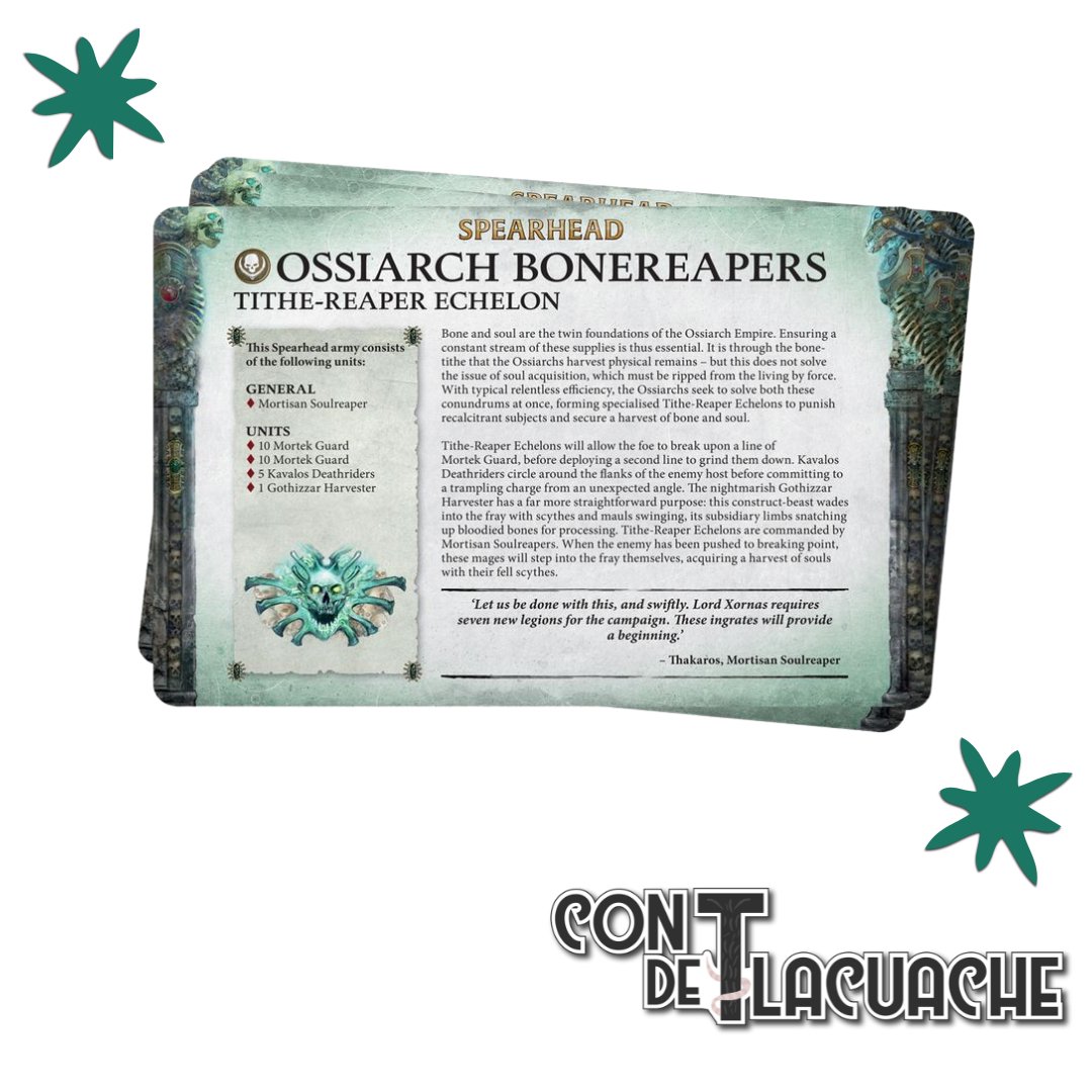 Faction Pack - Ossiarch Bonereapers (Eng) | Games Workshop - Con T de Tlacuache - Games Workshop