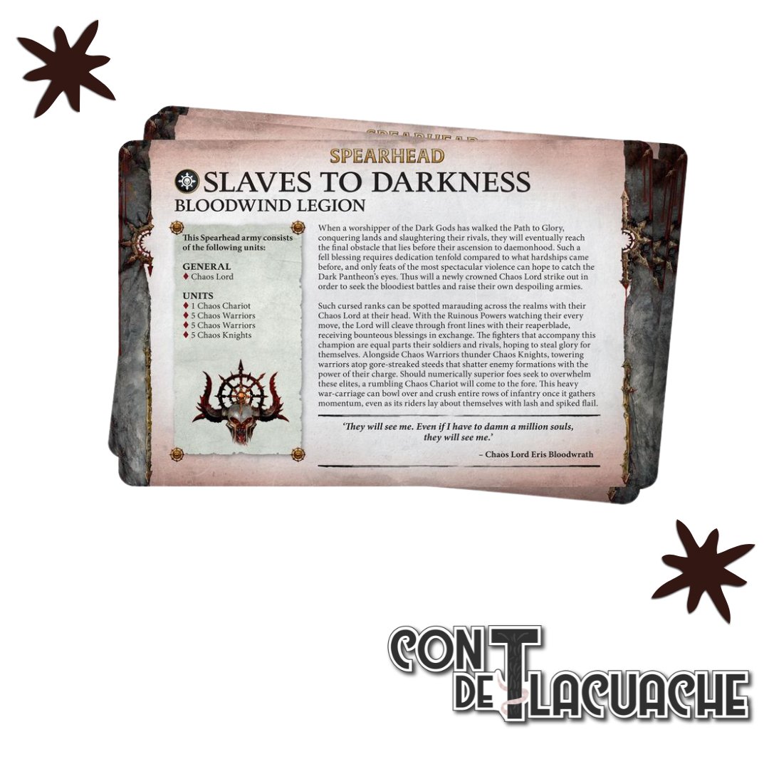 Faction Pack - Slaves To Darkness (Eng) | Games Workshop - Con T de Tlacuache - Games Workshop