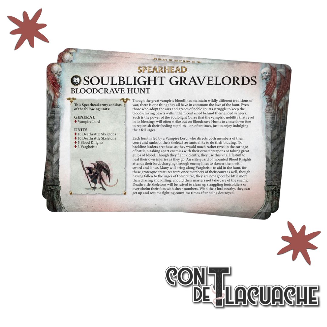 Faction Pack - Soulblight Gravelords Eng | Games Workshop - Con T de Tlacuache - Games Workshop