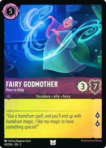 Fairy Godmother - Here to Help (Cold Foil) - Con T de Tlacuache - Ravensburger