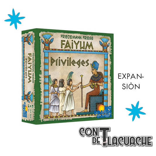 Faiyum Privileges | Rio Grande Games - Con T de Tlacuache - Rio Grande Games