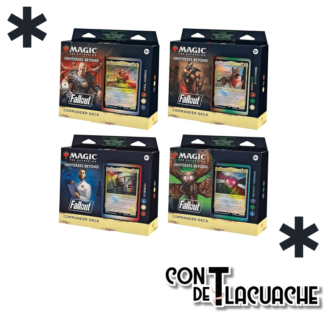 Fallout Commander Deck | MTG - Con T de Tlacuache - Con T de Tlacuache