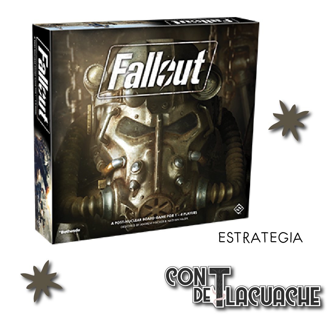 Fallout | Fantasy Flight Games - Con T de Tlacuache - Fantasy Flight