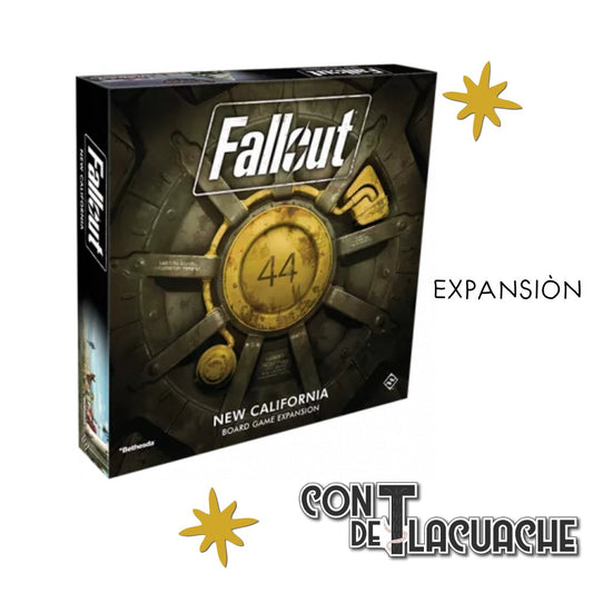 Fallout New California (Expansión) | Fantasy Flight - Con T de Tlacuache - Fantasy Flight