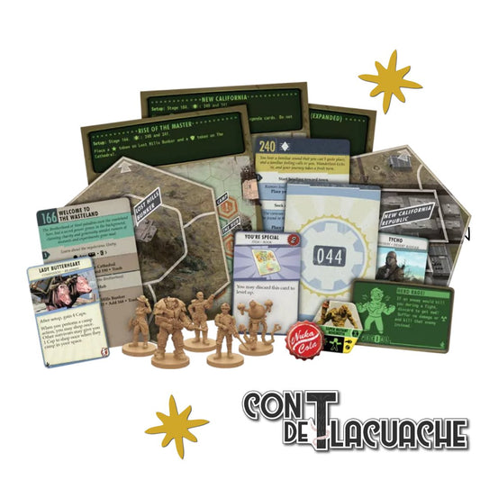 Fallout New California (Expansión) | Fantasy Flight - Con T de Tlacuache - Fantasy Flight